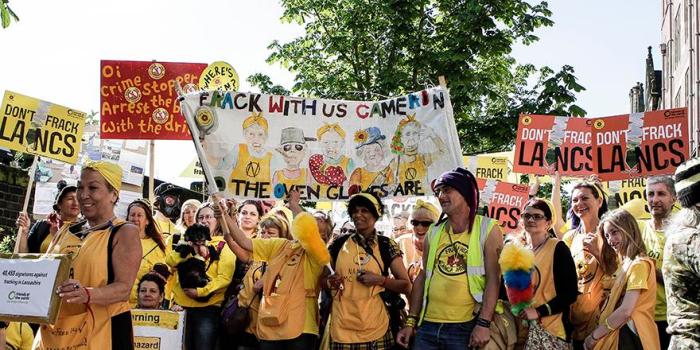 Lancashire protest