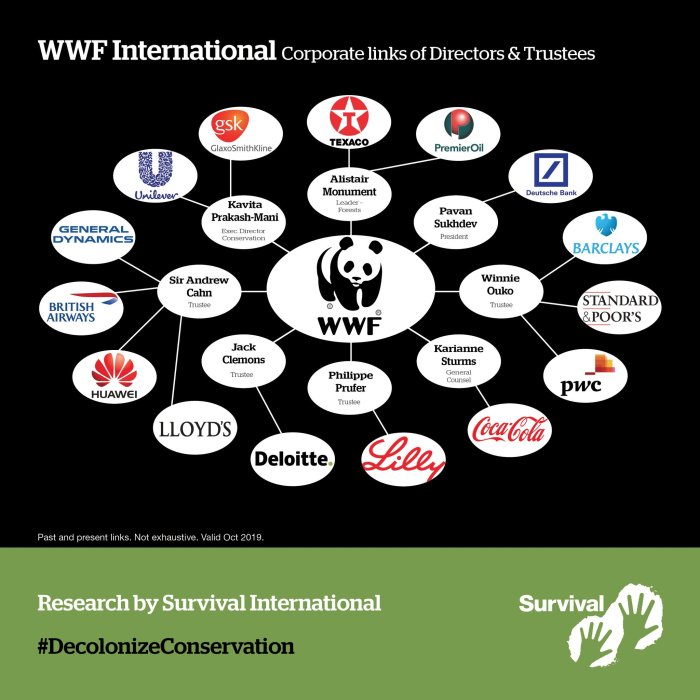 WWF corporate links