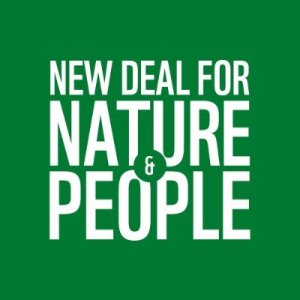 new deal for nature and people logo