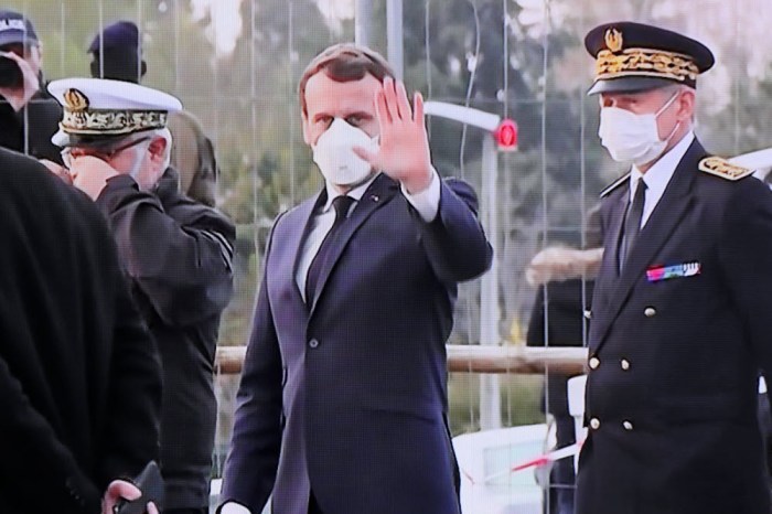 coronavirus macron