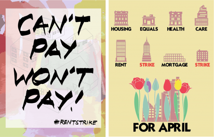 coronarch rent strikes