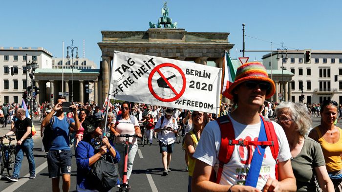 Berlin protest