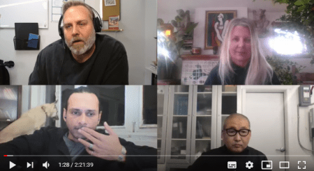 propaganda panel with Cory